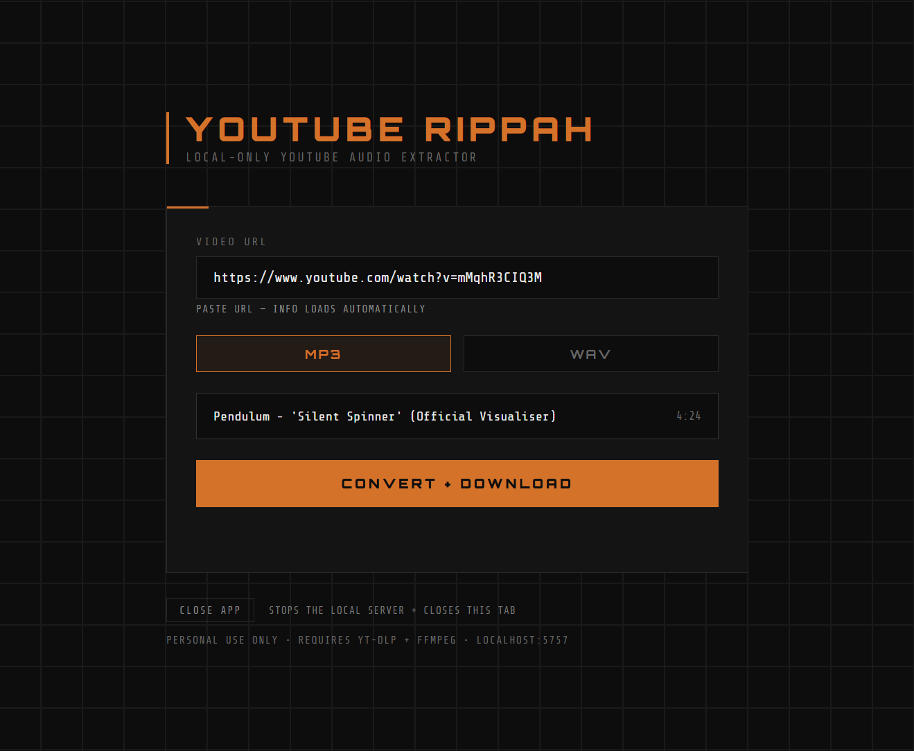Youtube RIPPAH — app screenshot